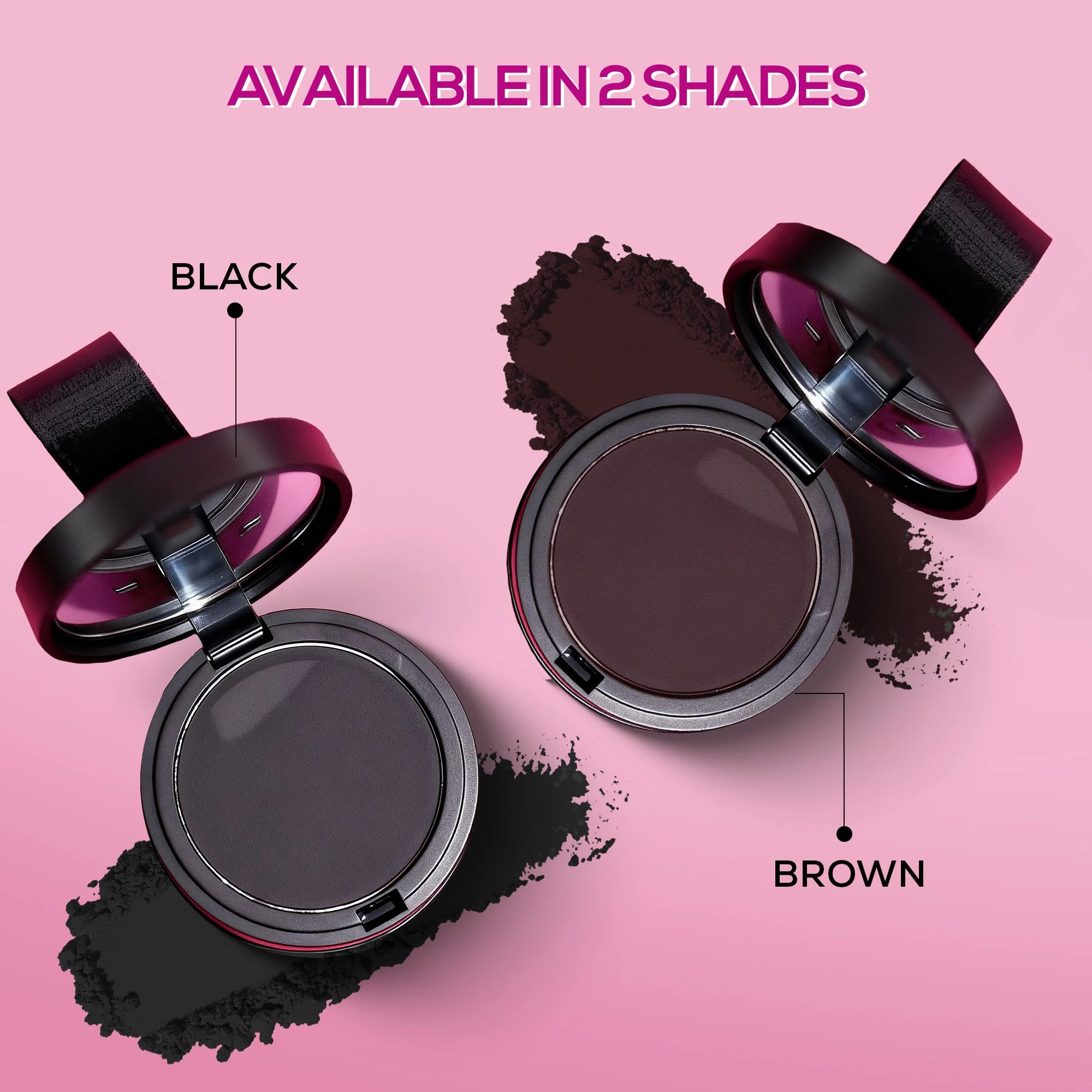 RENEE Cover Up Hair Powder- For Instant Grey Hair Coverage & Root Touch-Up, 4g - Image 7