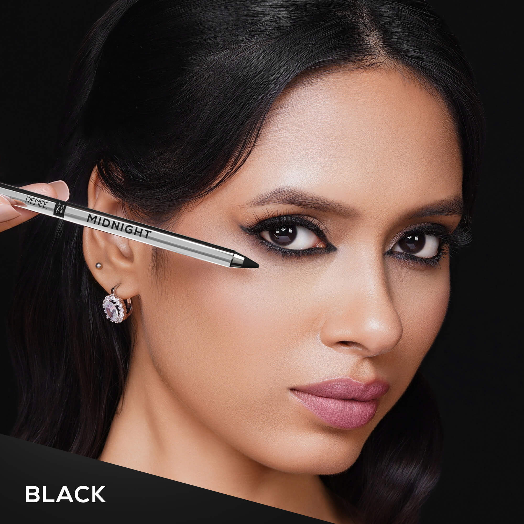 RENEE Midnight Kohl Kajal Pencil, 1.5g - Image 6