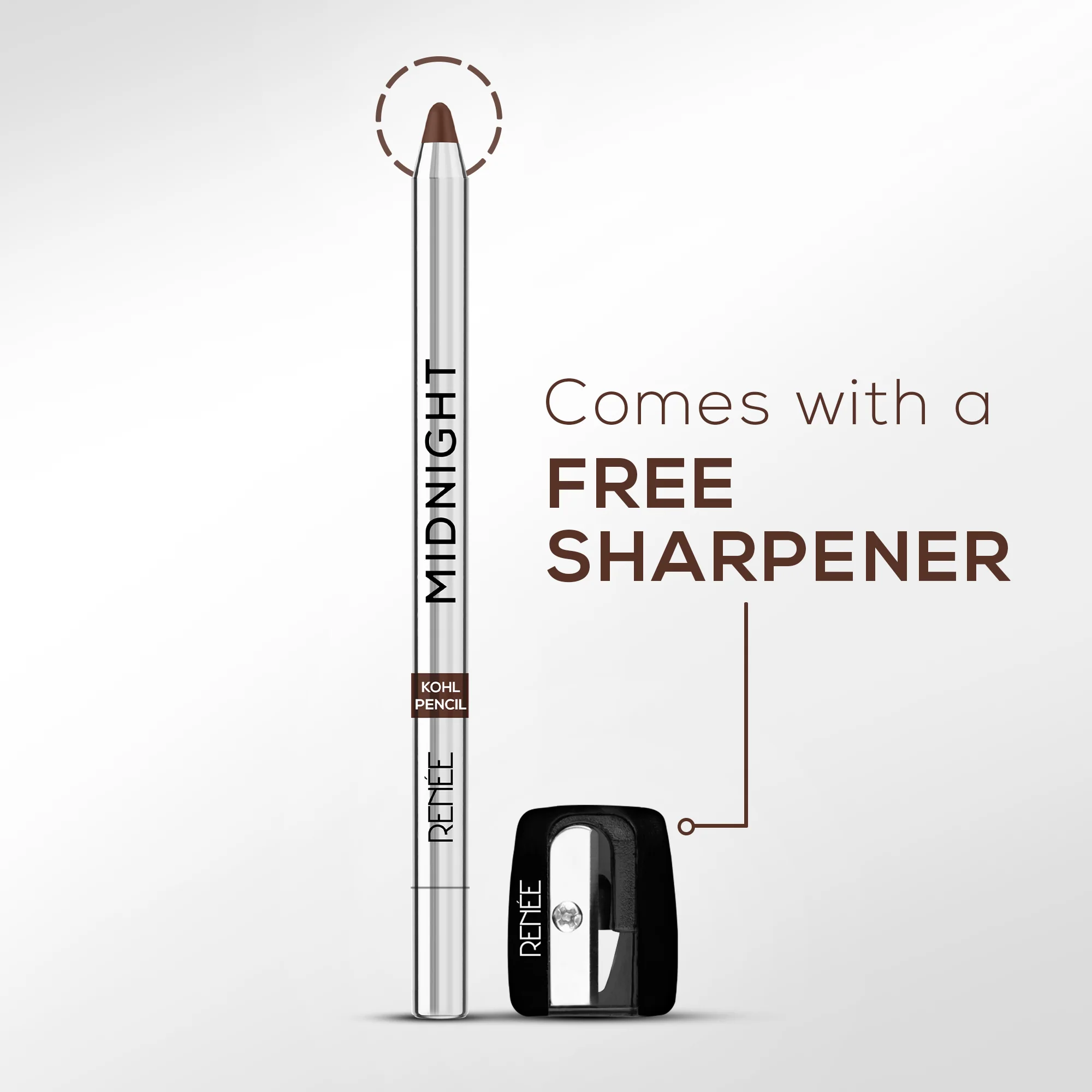 RENEE Midnight Kohl Kajal Pencil - 1.5 g - Image 10