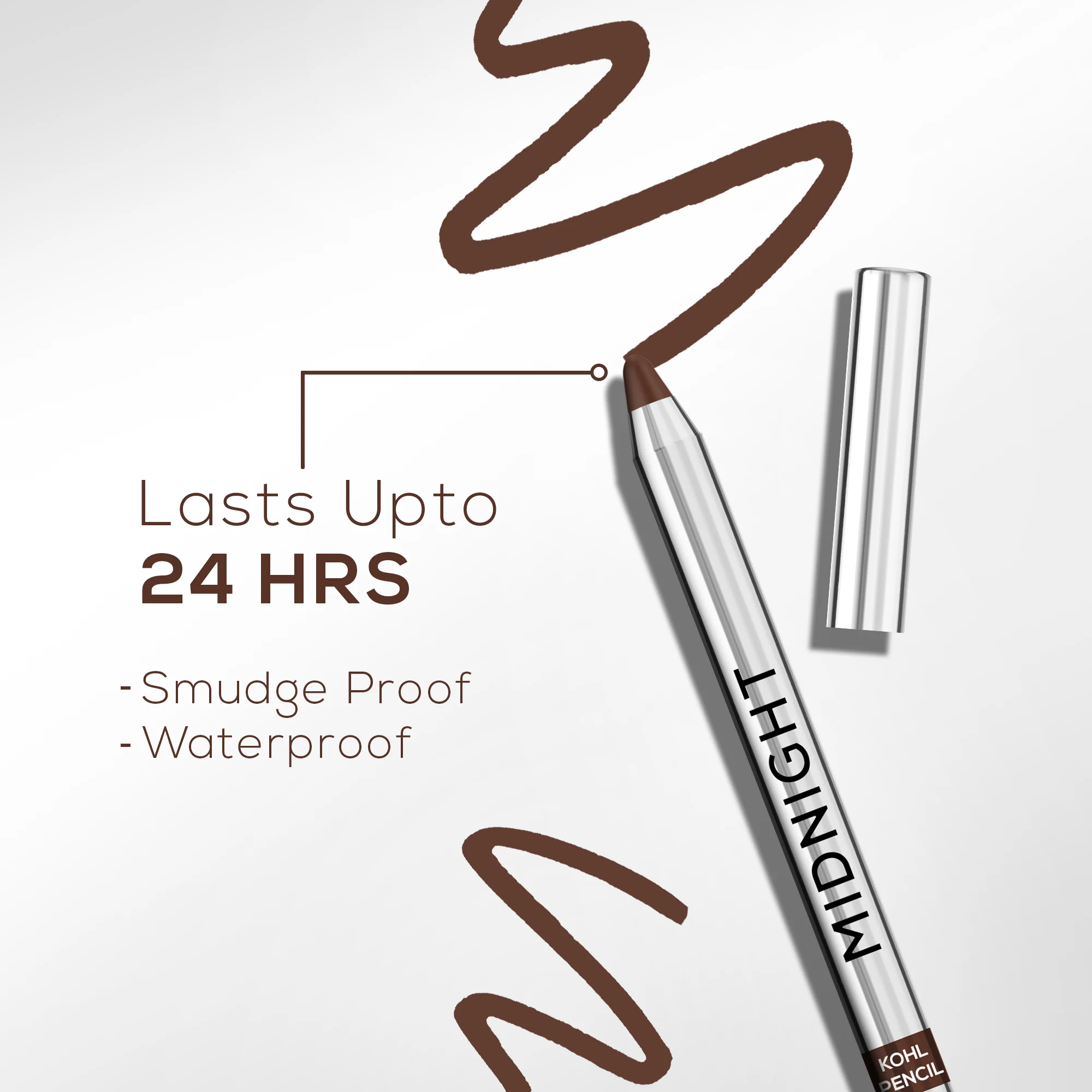 RENEE Midnight Kohl Kajal Pencil - 1.5 g - Image 11