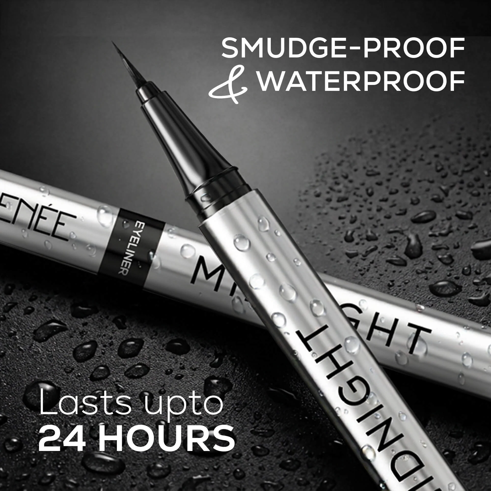 RENEE Midnight Waterproof & Smudge-proof Sketchpen Eyeliner - Image 4
