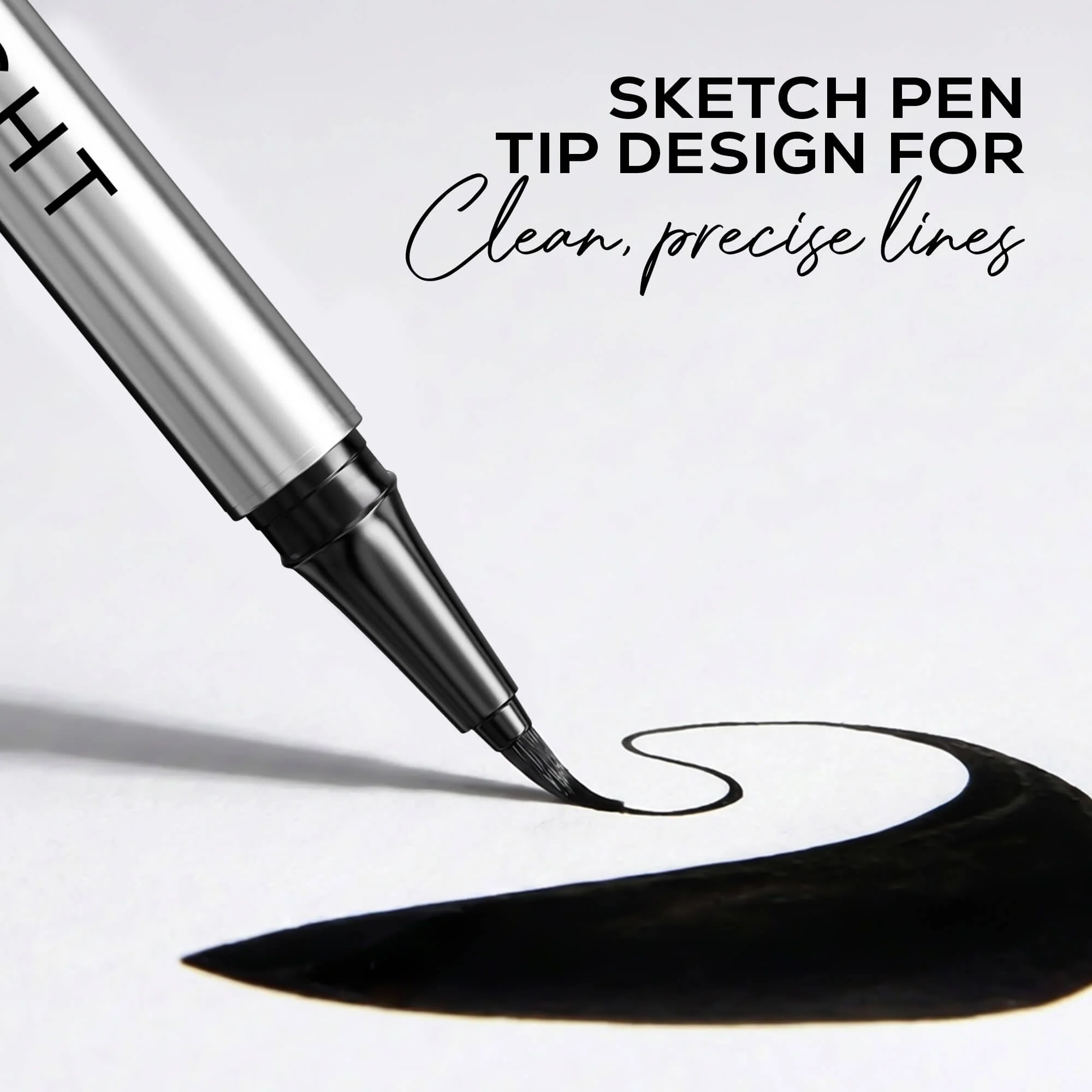 RENEE Midnight Waterproof & Smudge-proof Sketchpen Eyeliner - Image 8