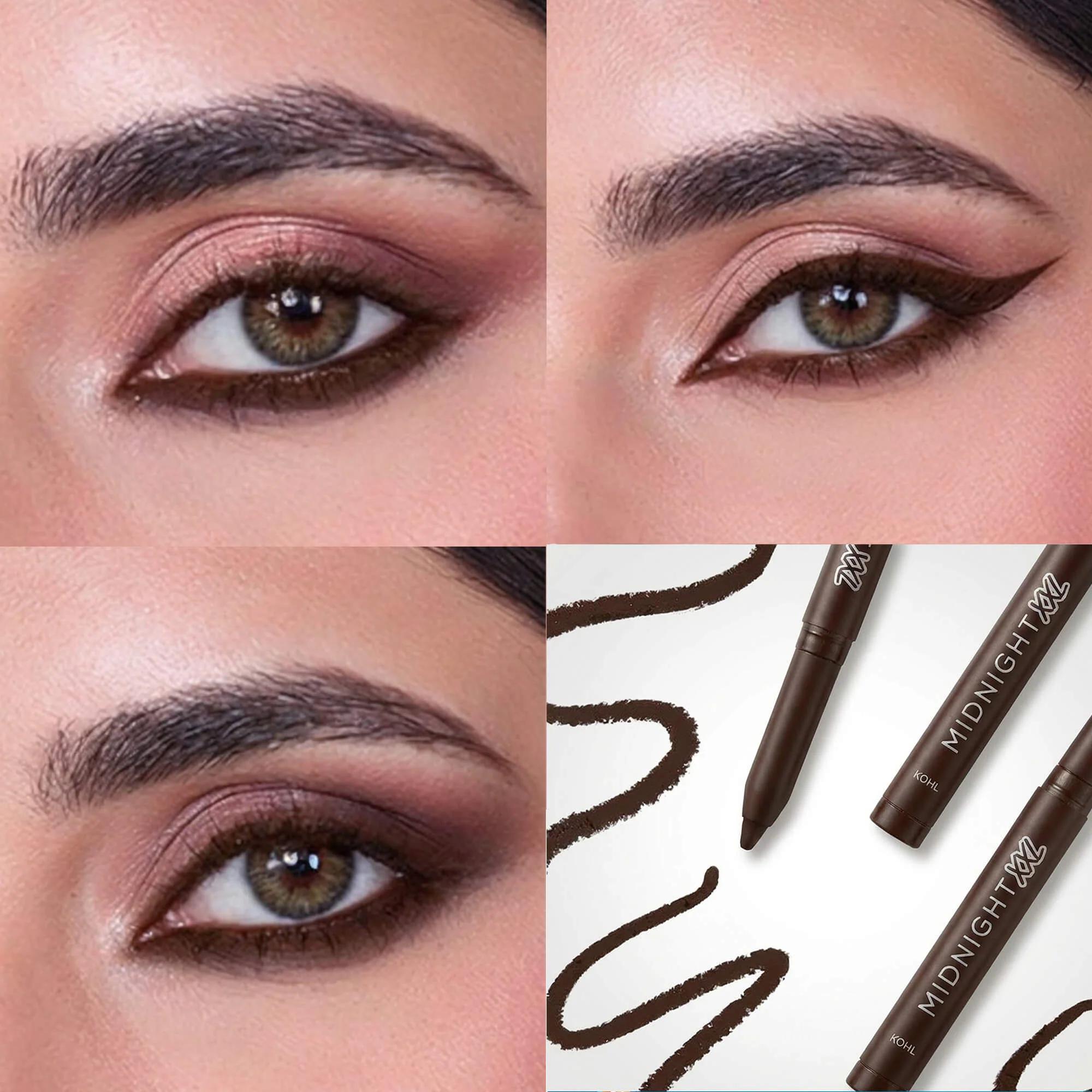 RENEE Midnight XXL Waterproof & Smudge-proof Kohl With Sharpener - Image 16