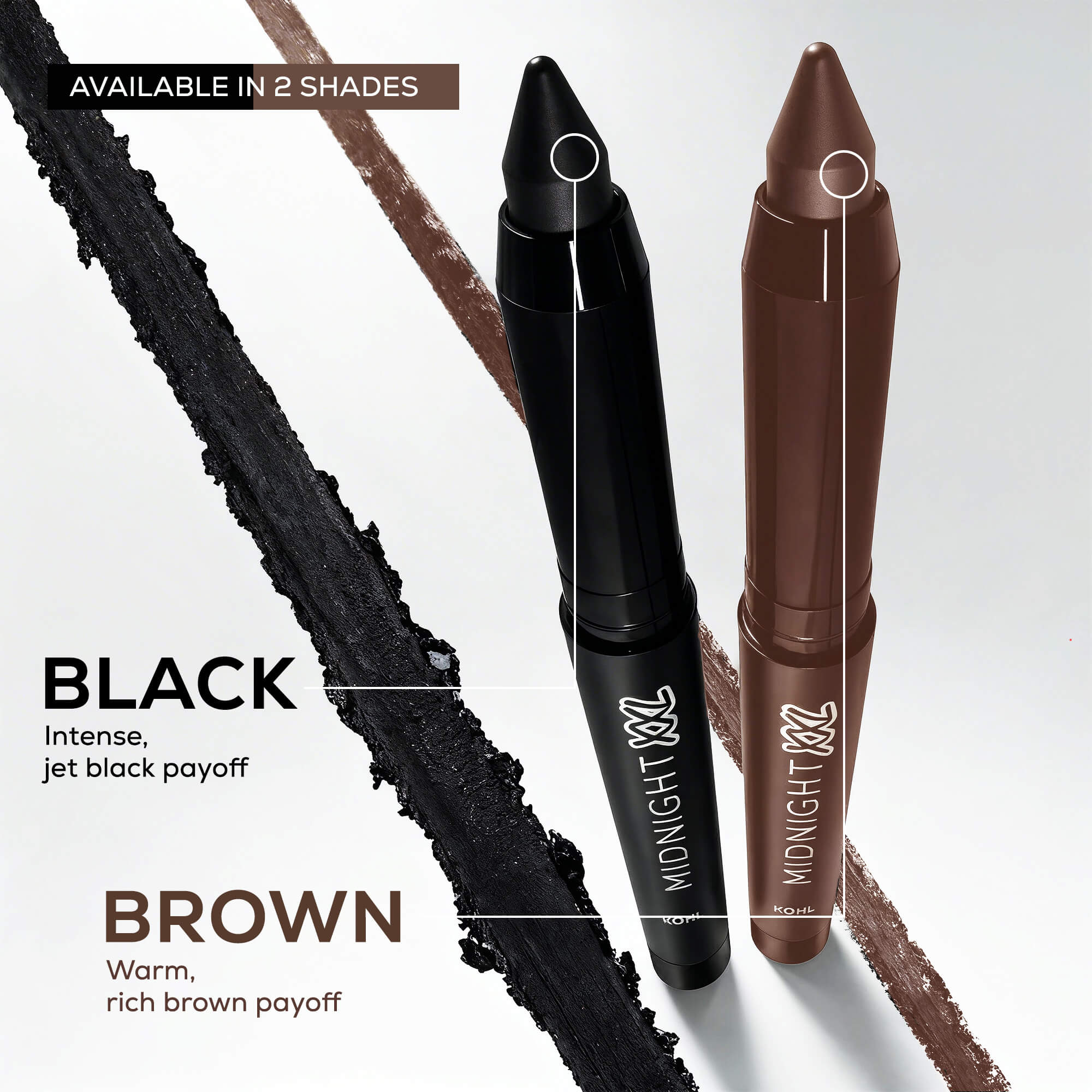 RENEE Midnight XXL Waterproof & Smudge-proof Kohl With Sharpener - Image 9