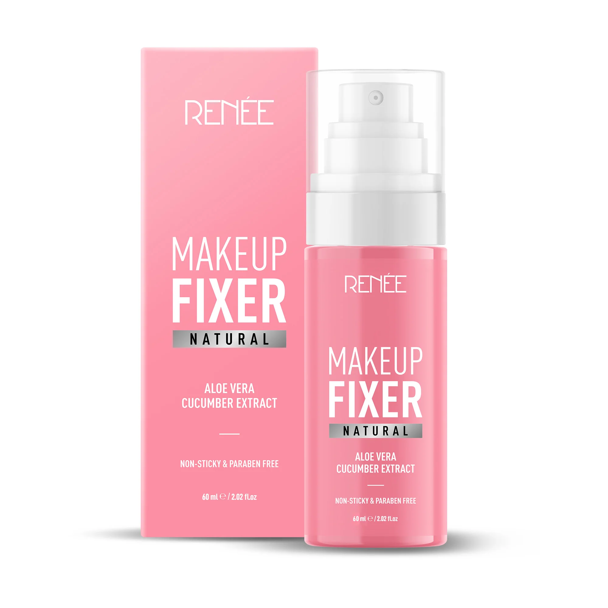 RENEE Alcohol-Free Natural Makeup Fixer, 60 ml