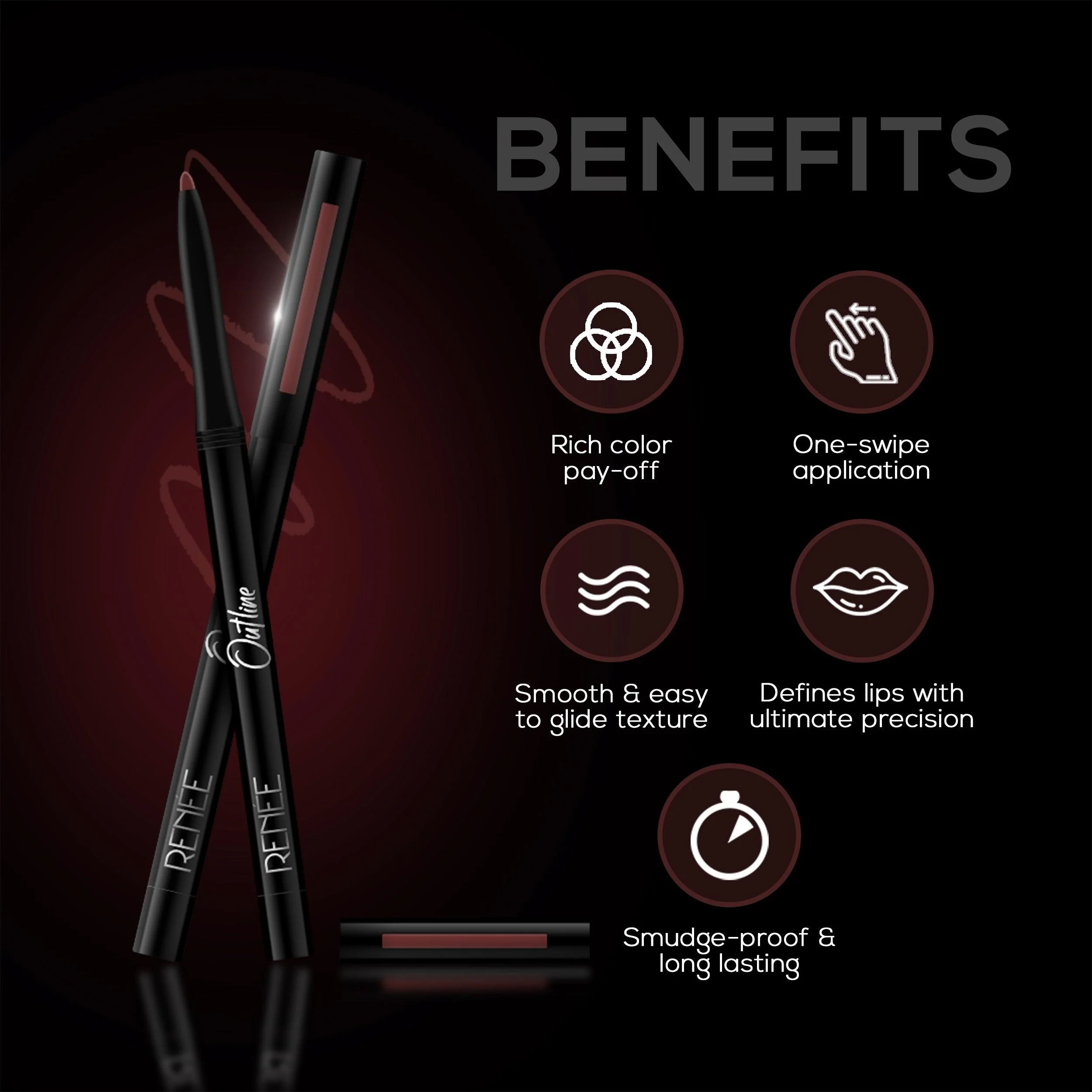 RENEE Outline Lip Liner, 0.35 g - Image 27