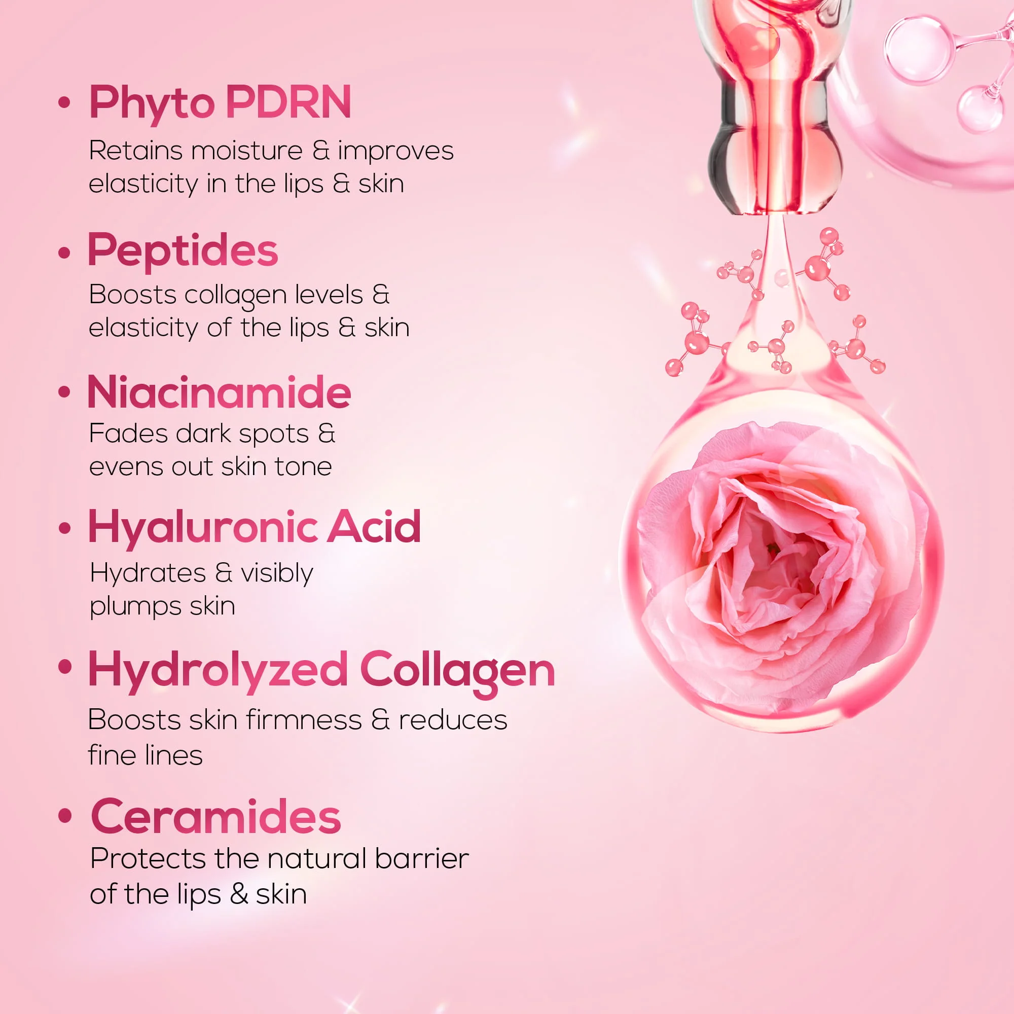 RENEE Pink Therapy Anti-Aging Skincare Combo With Lip Balm - Image 2