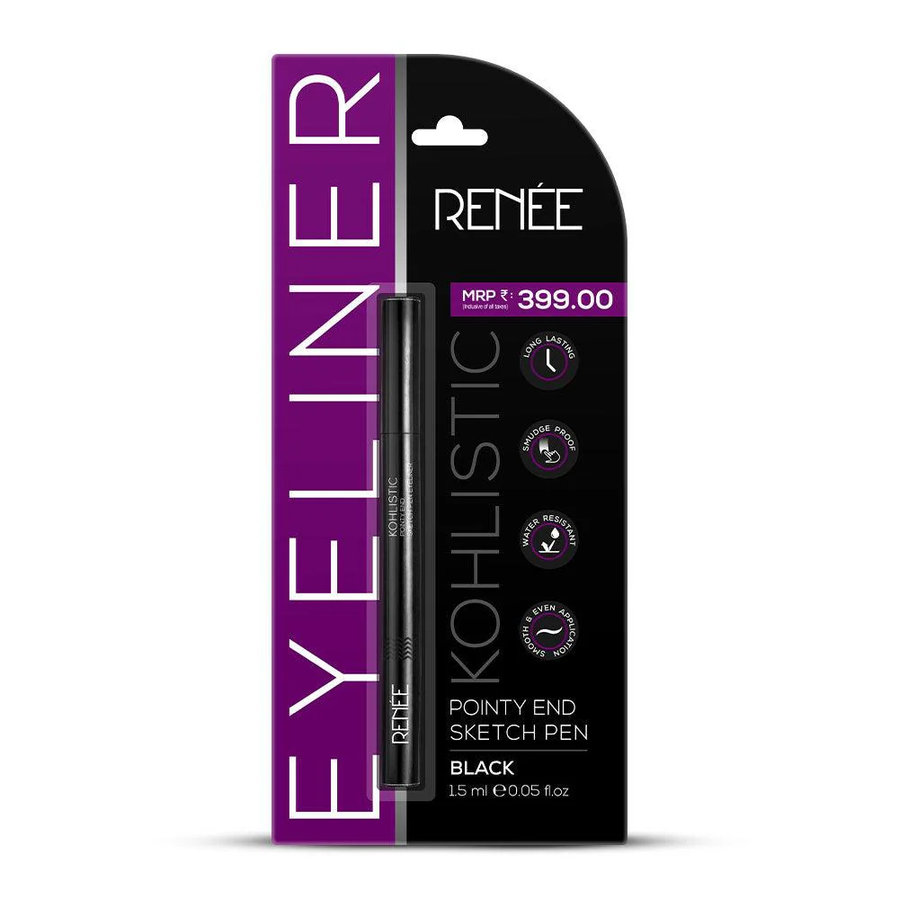 RENEE Pointy End Sketch Pen Eyeliner, 1.5 ml - Image 3
