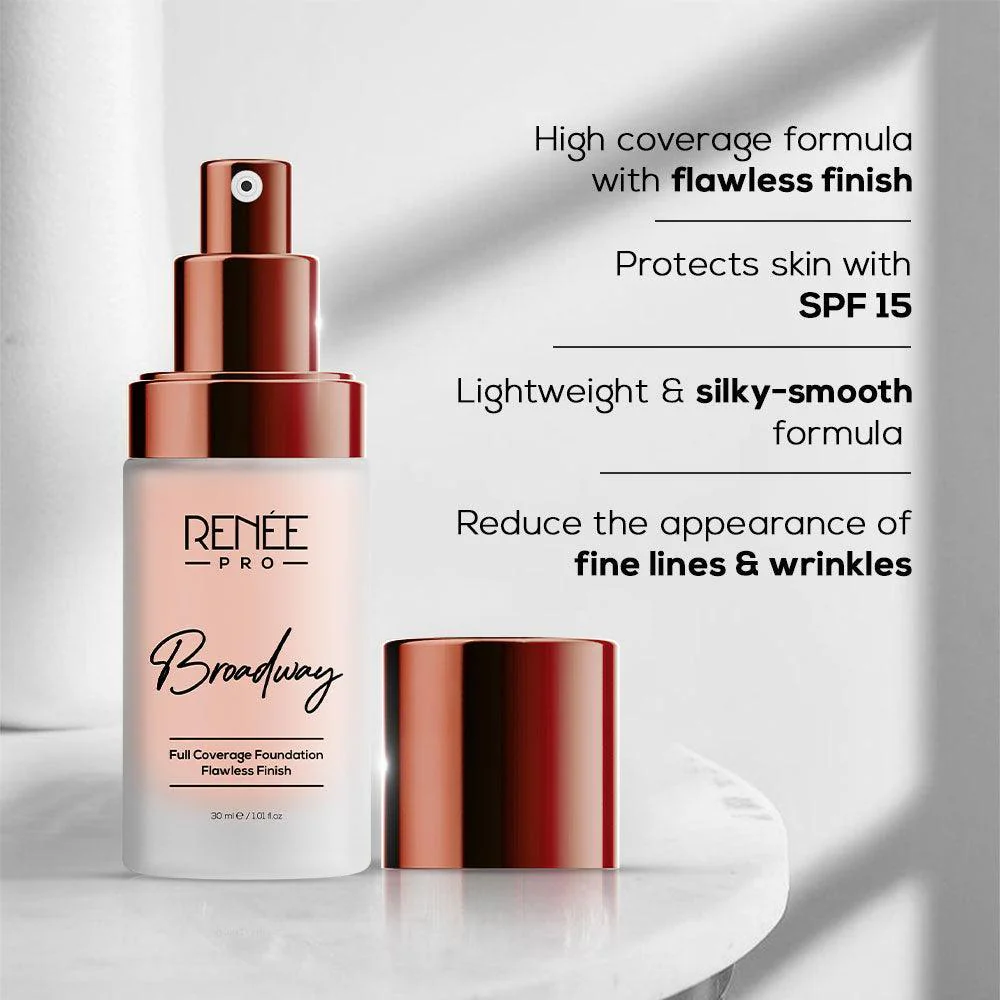 RENEE Pro Broadway Foundation, 30 ml - Image 4