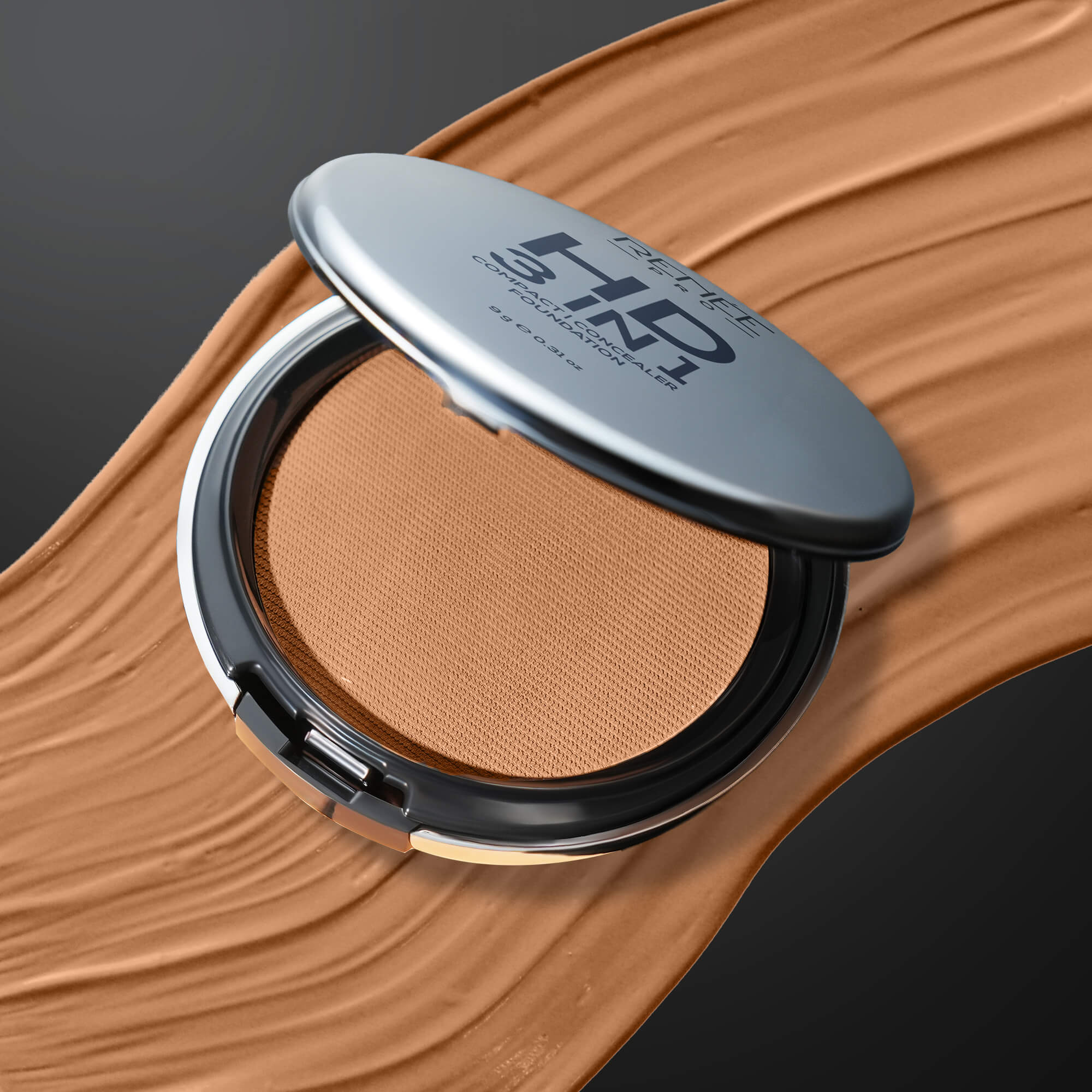 RENEE Pro HD 3-IN-1 Compact, Works as Concealer, Foundation & Powder With SPF 20, 9 g - Image 15