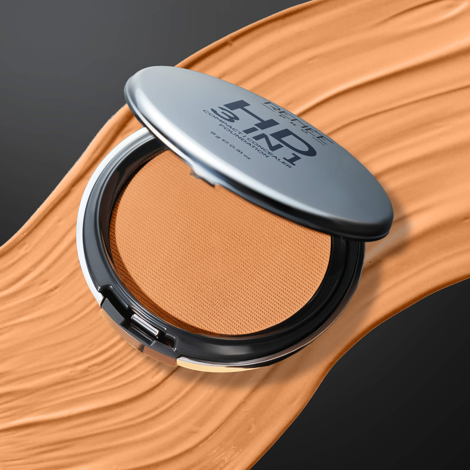 RENEE Pro HD 3-IN-1 Compact, Works as Concealer, Foundation & Powder With SPF 20, 9 g - Image 8