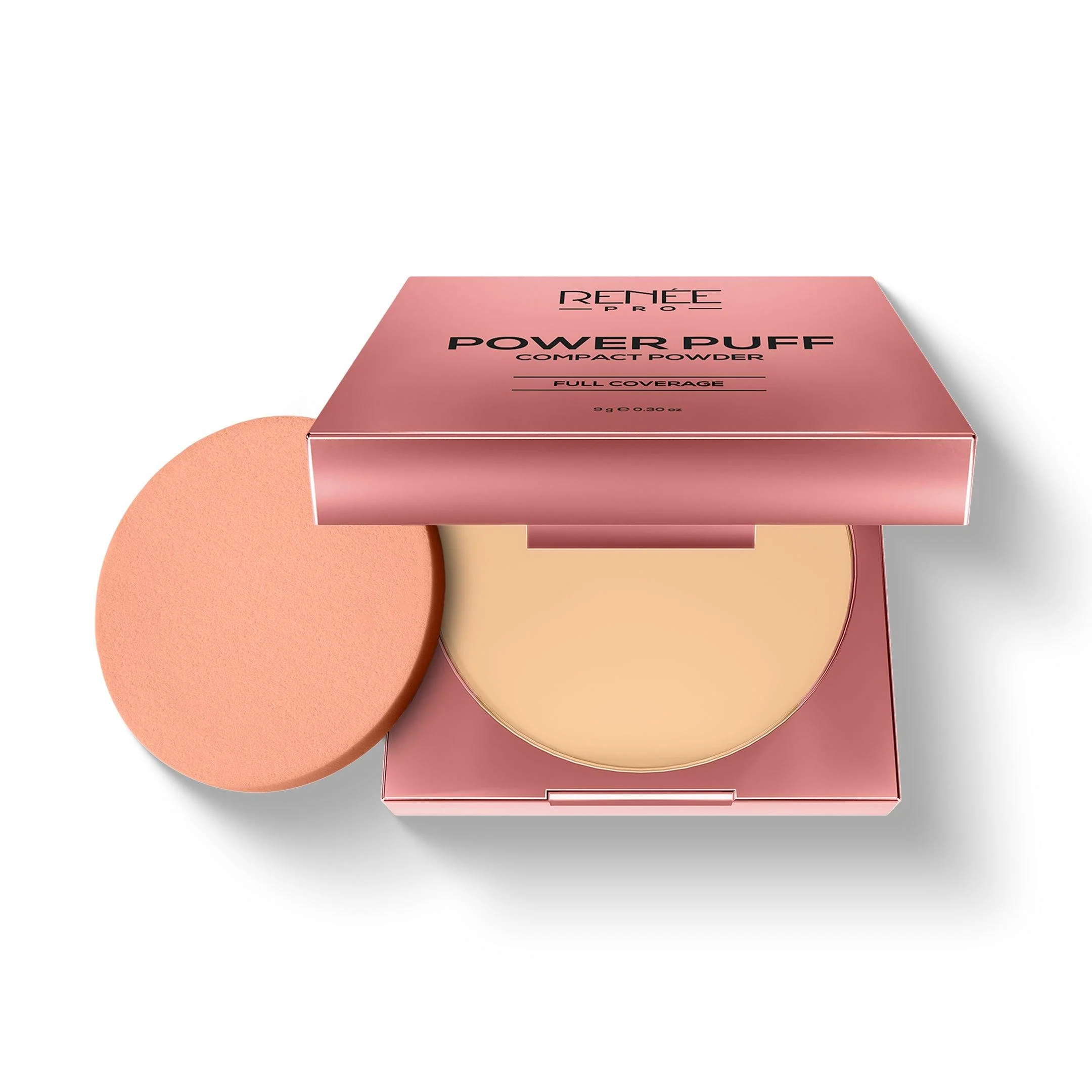 RENEE PRO Power Puff Compact Powder, 9 Gm - Image 15