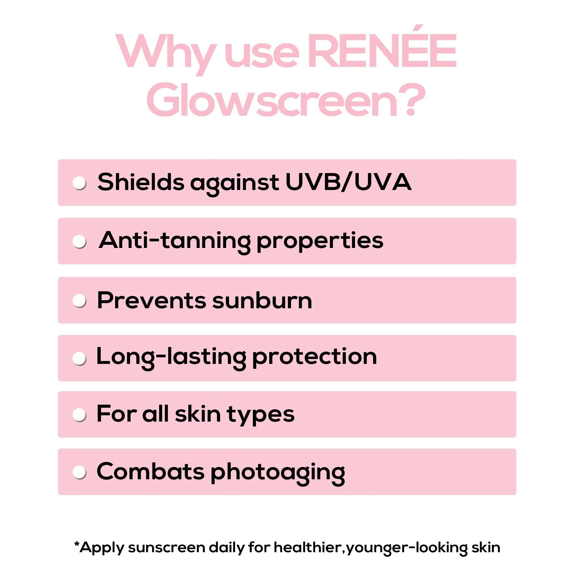 RENEE Glowscreen SPF 50 Sunscreen Spray, 50 ml - Image 5