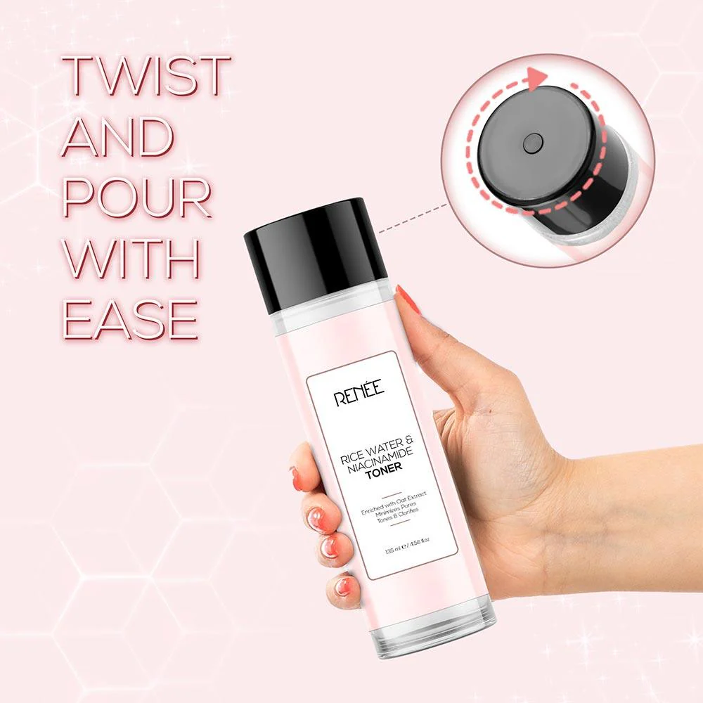RENEE Rice Water & Niacinamide Toner, 135Ml - Image 5