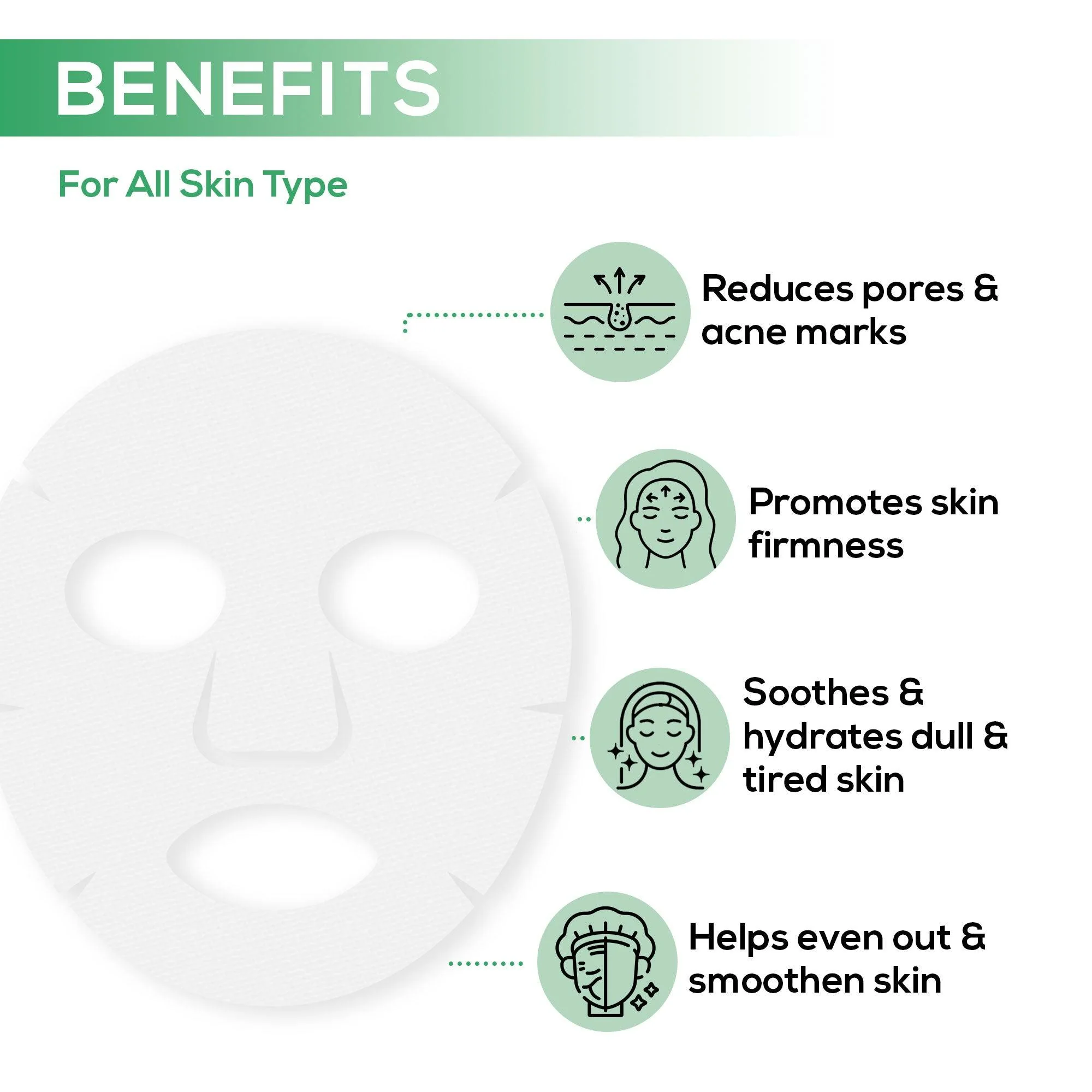 RENEE Salicylic Acid Sheet Mask, 20 ml - Image 2