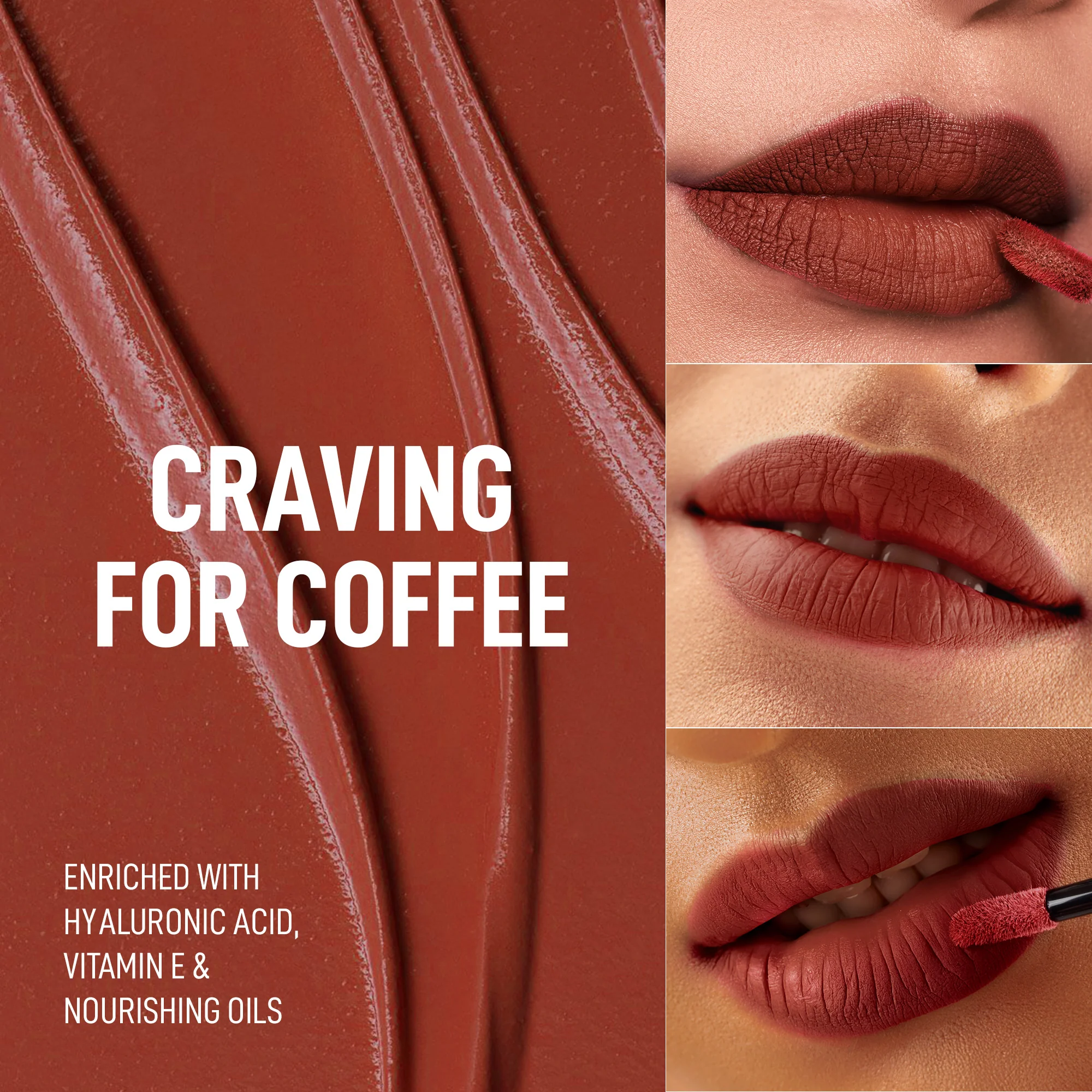 RENEE Stay With Me Matte Liquid Lipstick, 6 ml - Image 75