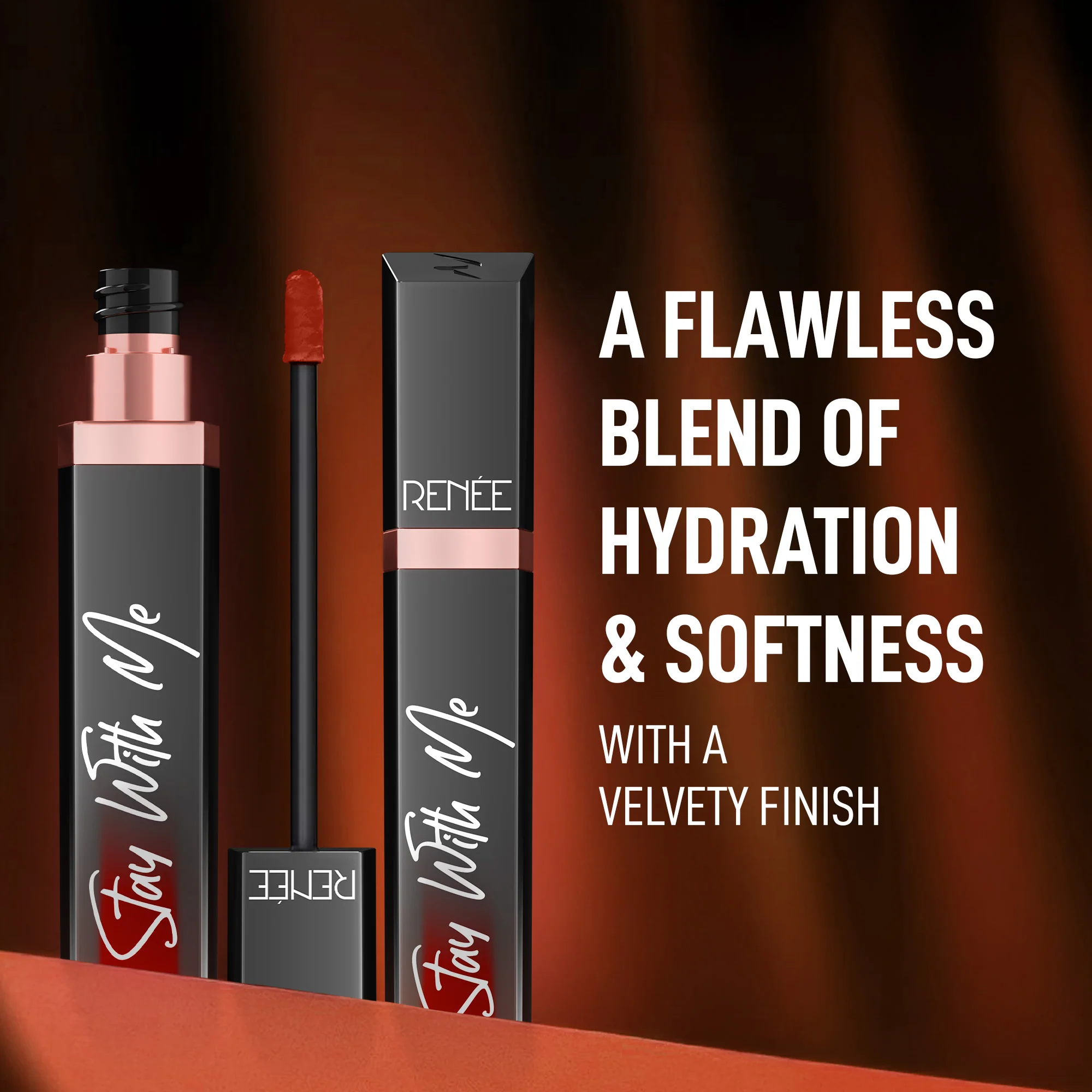 RENEE Stay With Me Matte Liquid Lipstick, 6 ml - Image 78