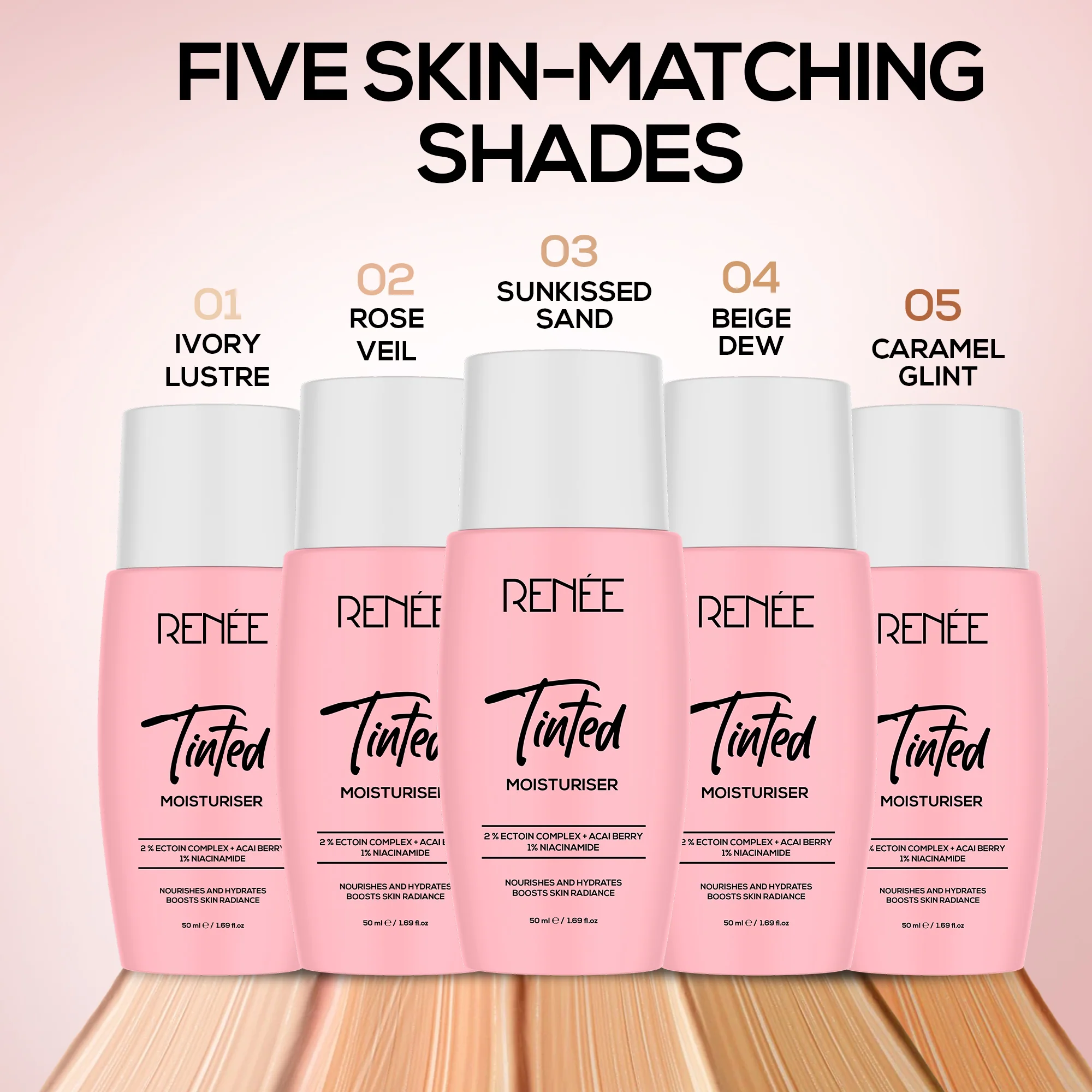 RENEE Tinted Moisturiser, 50 ml - Image 13