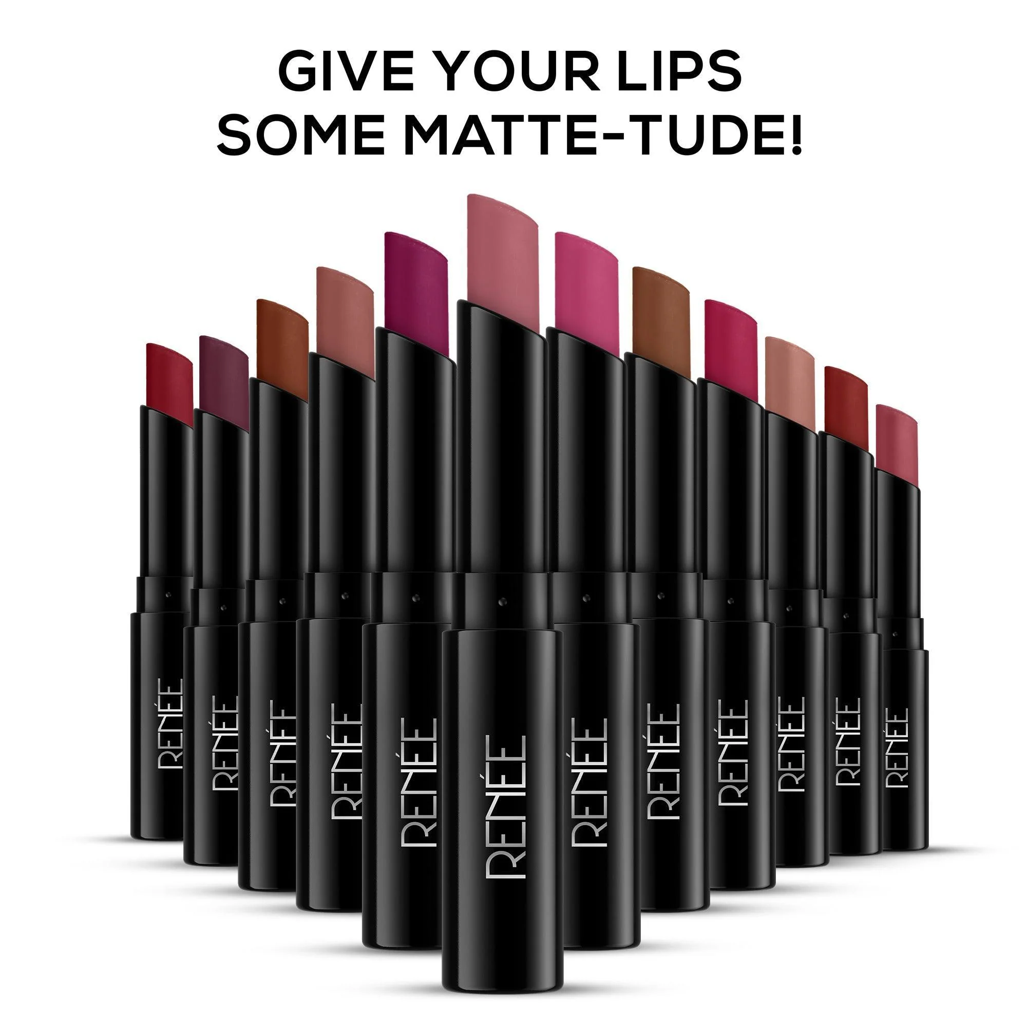 RENEE Very Matte Lipsticks - Long Lasting Weightless Velvety Formula - Image 72