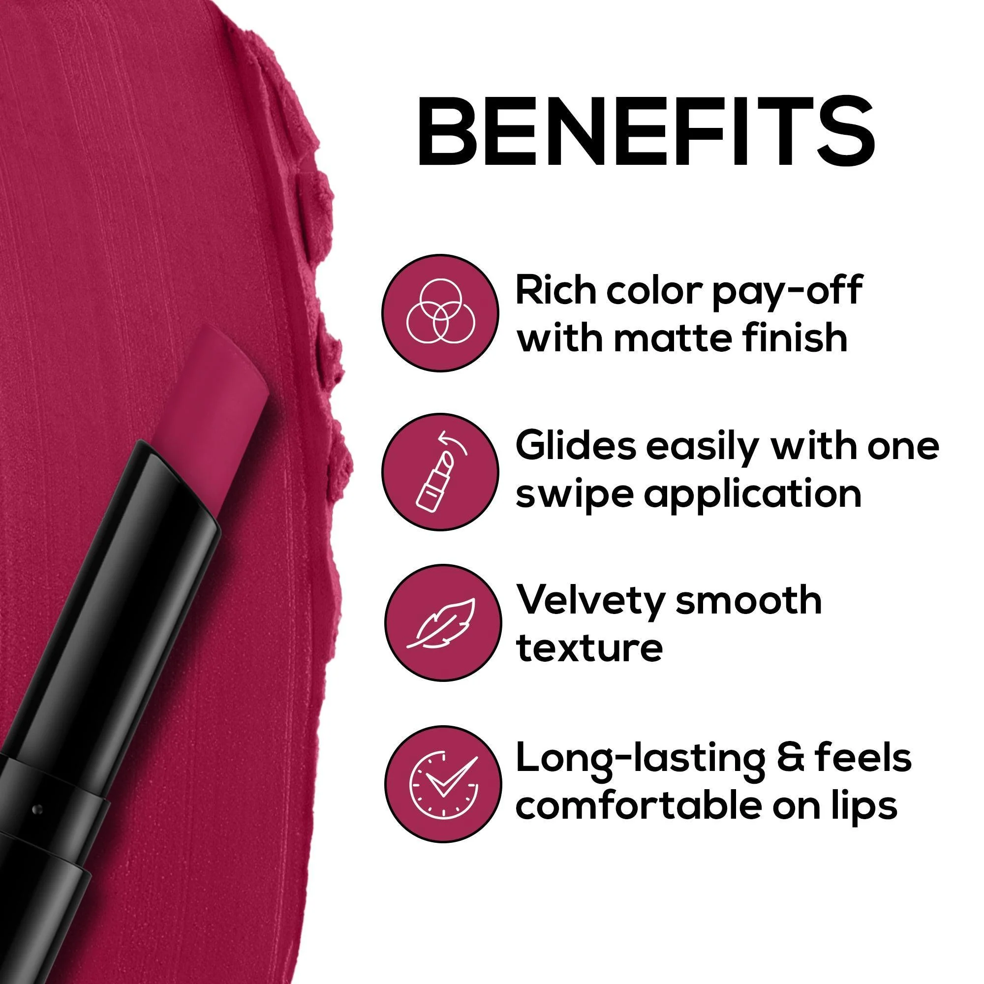 RENEE Very Matte Lipsticks - Long Lasting Weightless Velvety Formula - Image 75