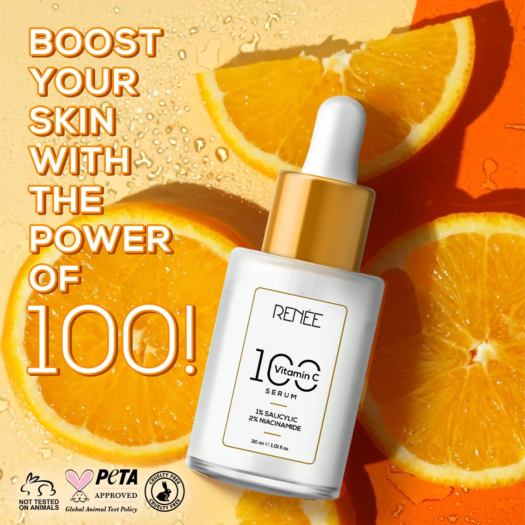 RENEE Vitamin C, Salicylic & Niacinamide Serum - 30 ml - Image 7
