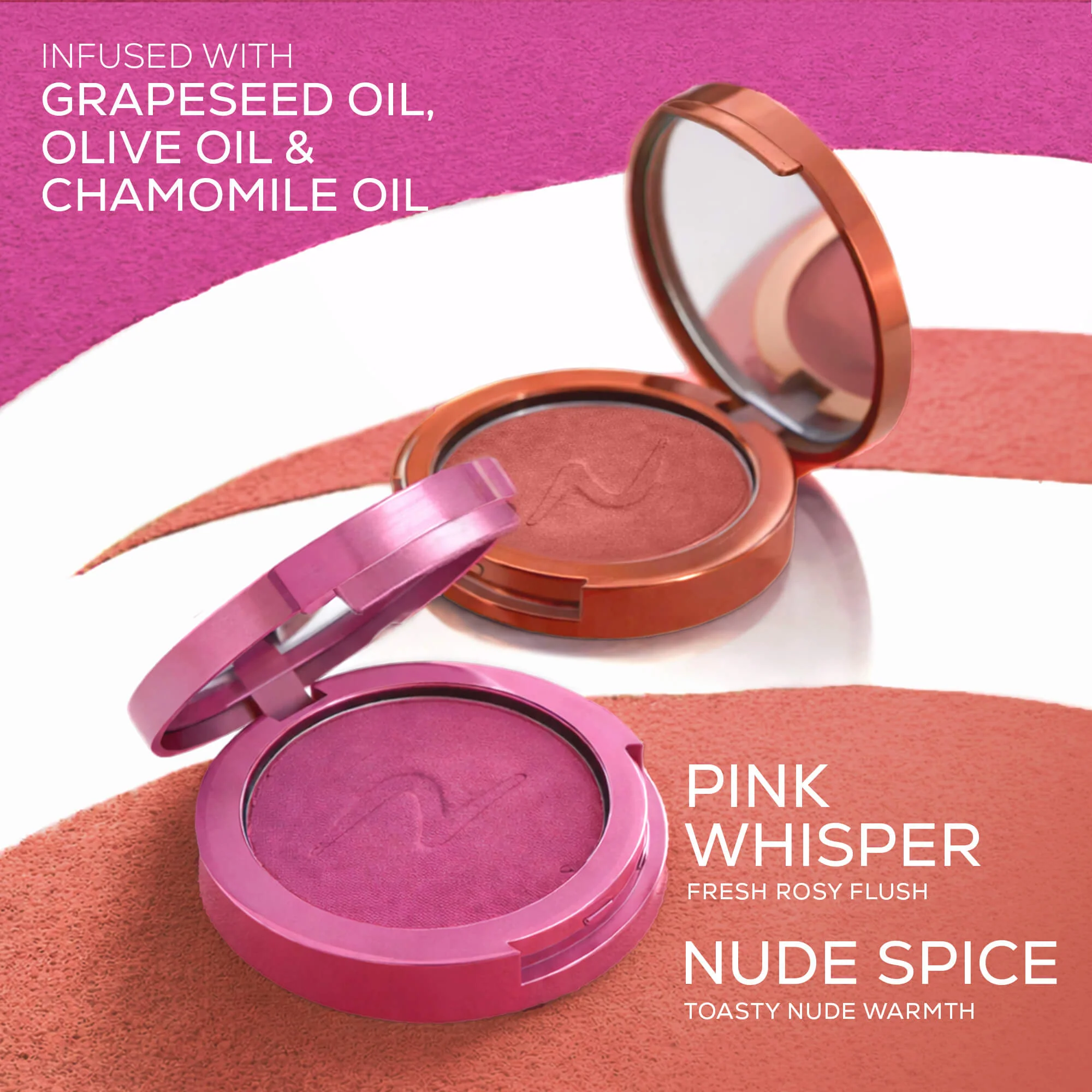 RENEE You Are Blushing Powder Blush With Matte Finish, 5.5 g - Image 15