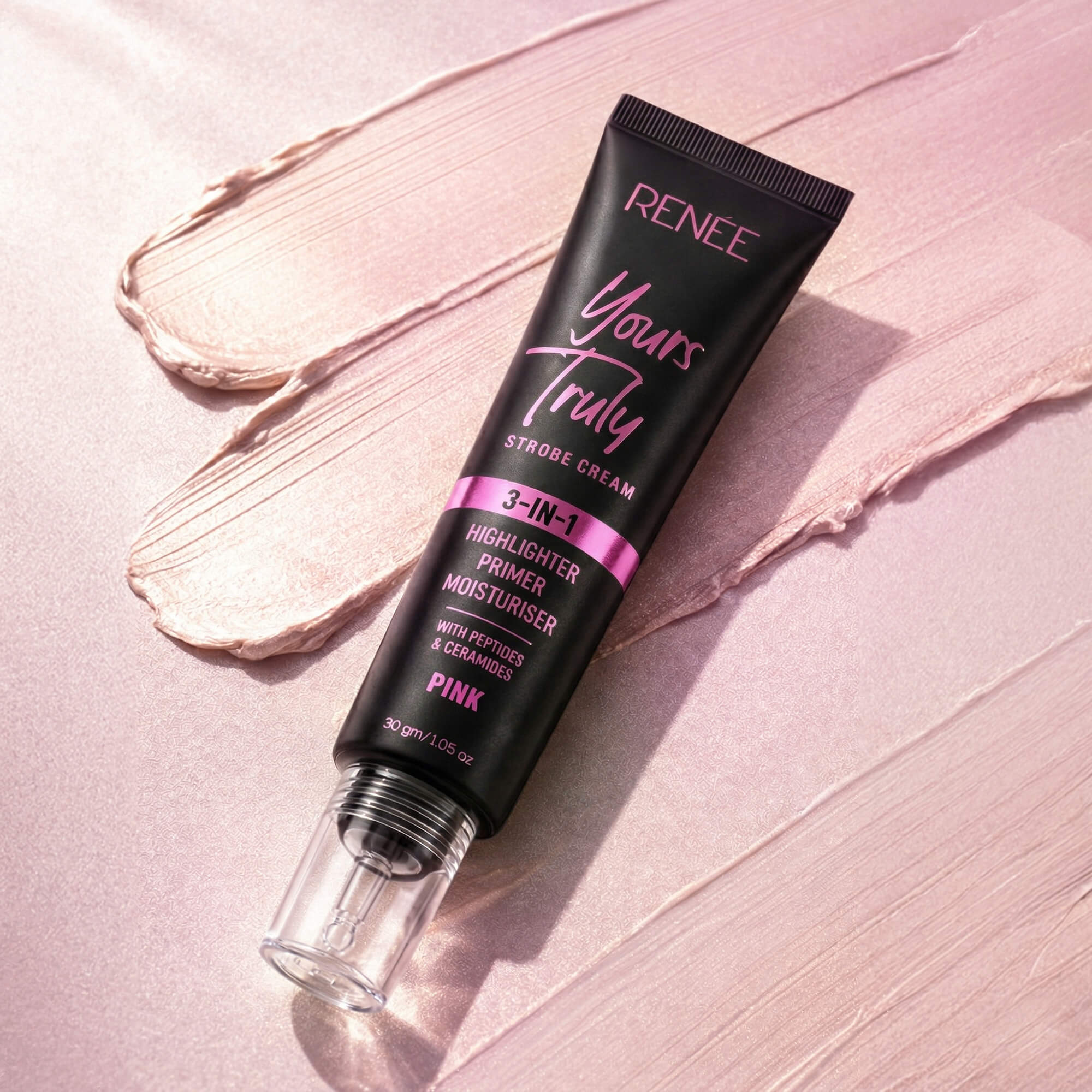 RENEE Yours Truly Strobe Cream | 3-In-1 Highlighter, Primer & Moisturiser, 30g - Image 17
