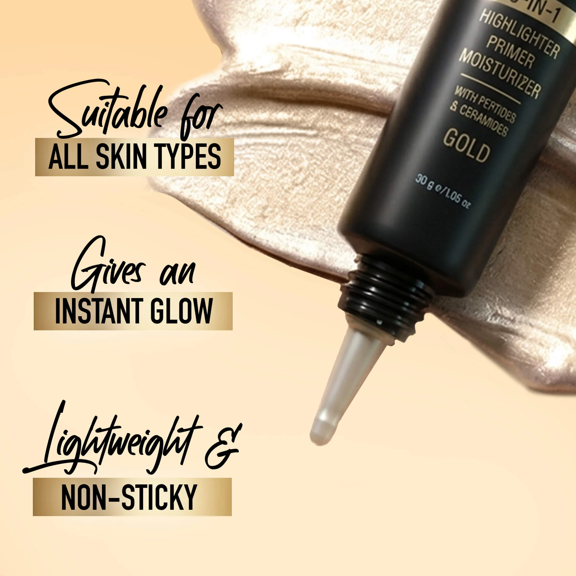 RENEE Yours Truly Strobe Cream | 3-In-1 Highlighter, Primer & Moisturiser, 30g - Image 6