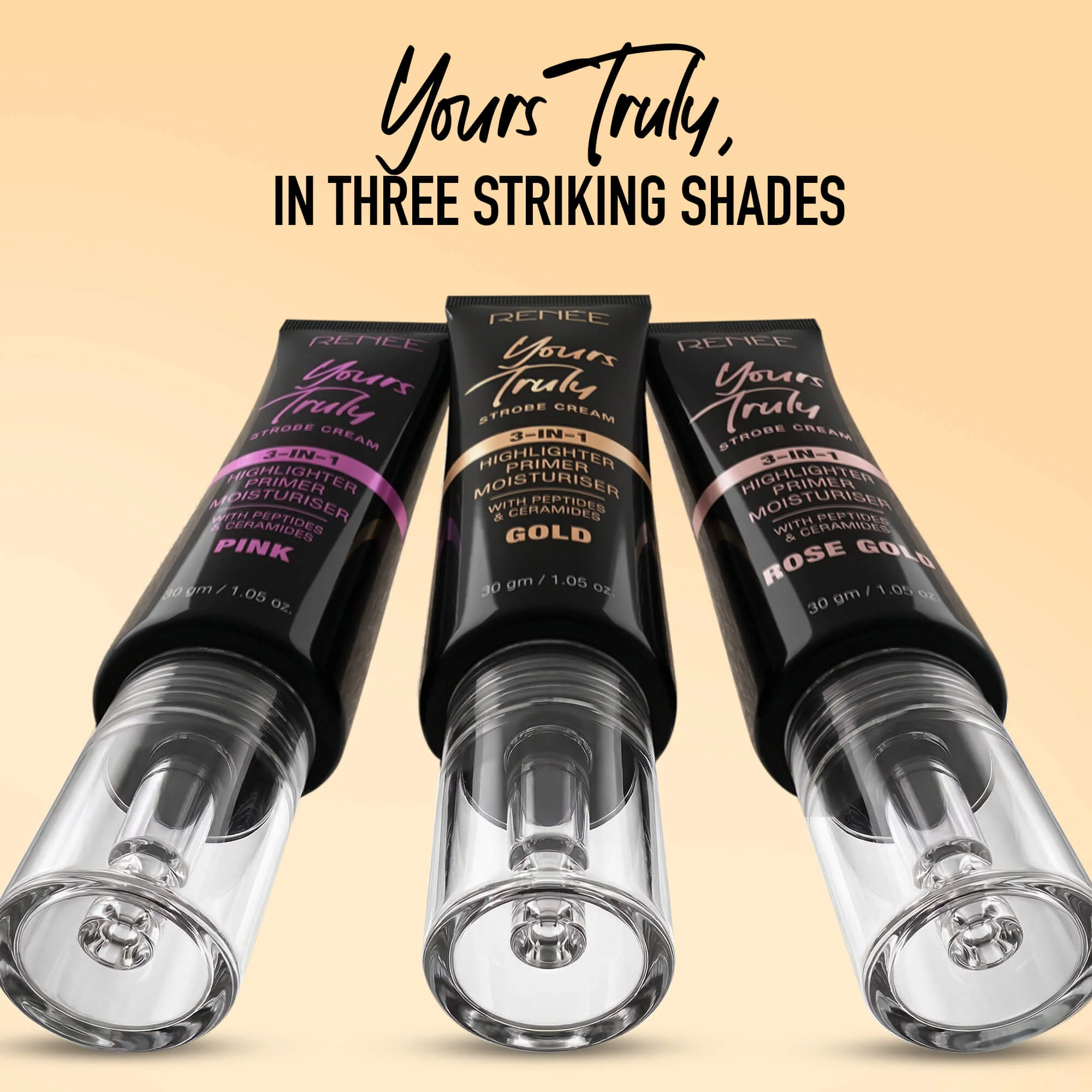 RENEE Yours Truly Strobe Cream | 3-In-1 Highlighter, Primer & Moisturiser, 30g - Image 7