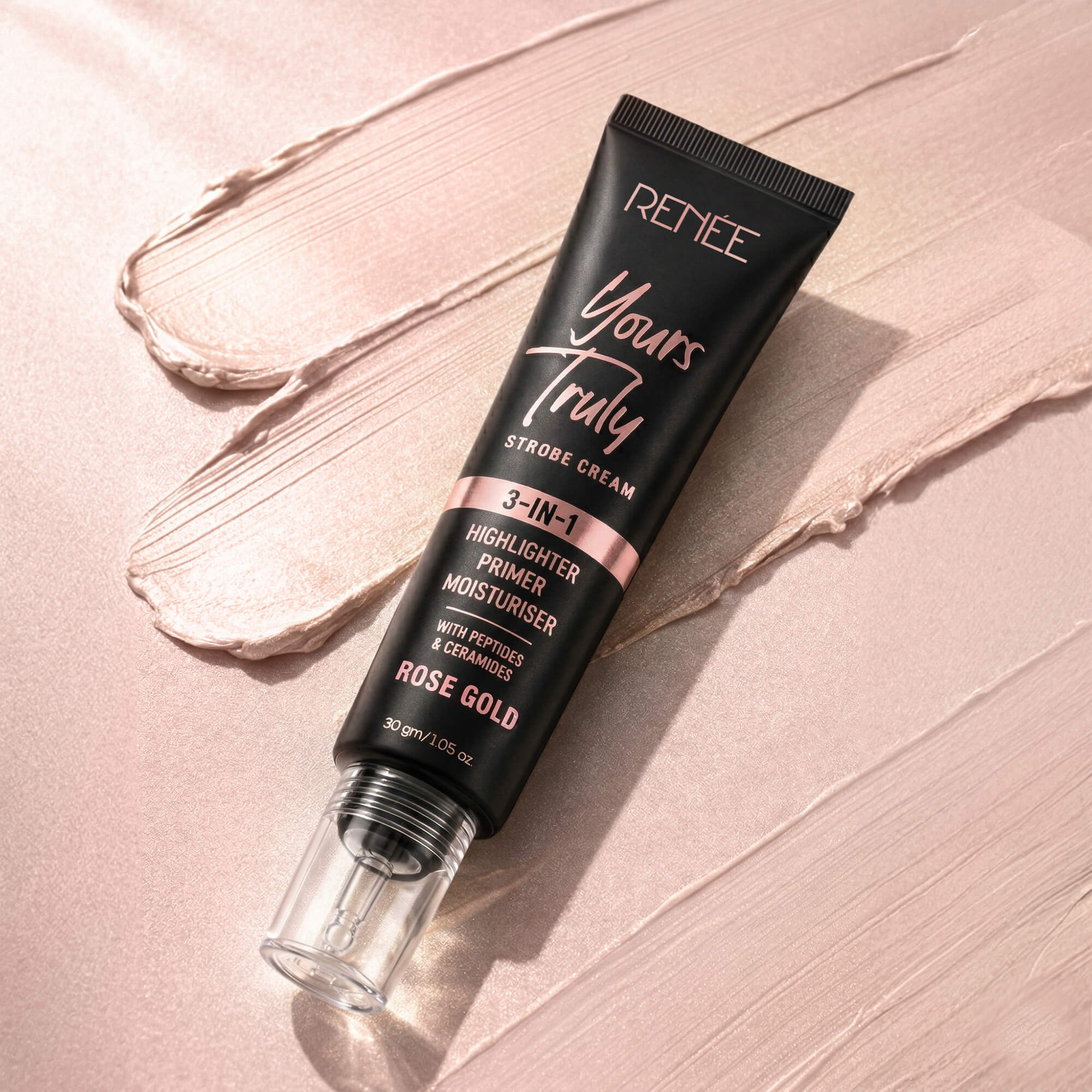 RENEE Yours Truly Strobe Cream | 3-In-1 Highlighter, Primer & Moisturiser, 30g - Image 9